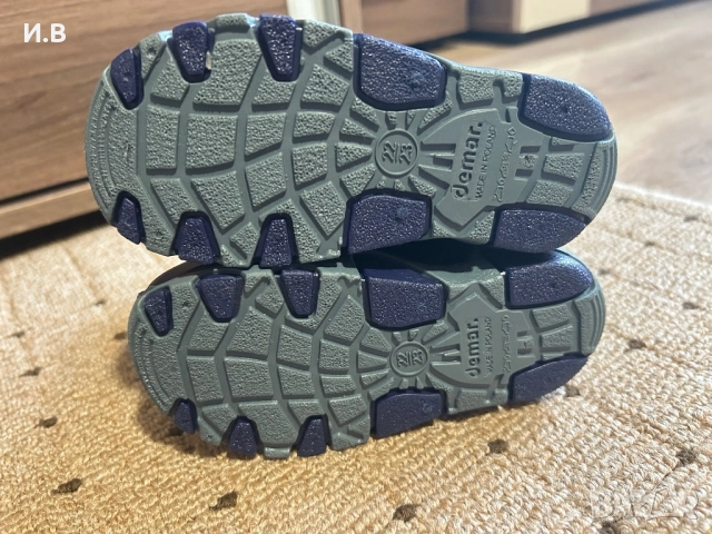 DEMAR Гумени ботуши с топъл чорап STORMER D, снимка 4 - Детски боти и ботуши - 52358296