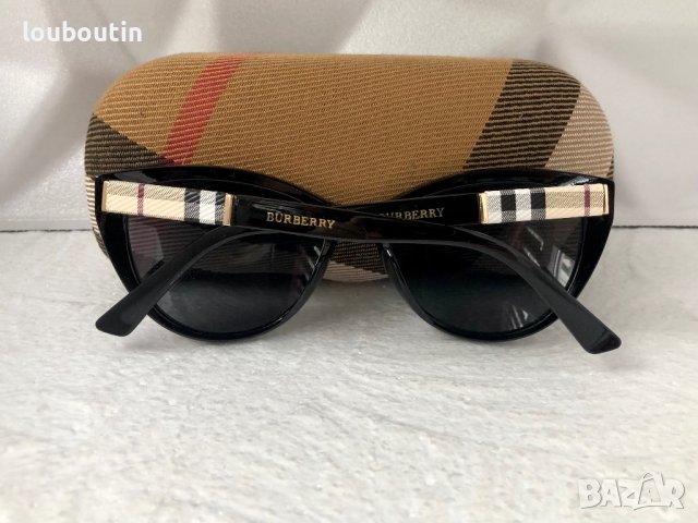 Burberry дамски слънчеви очила котка, снимка 5 - Слънчеви и диоптрични очила - 40593689