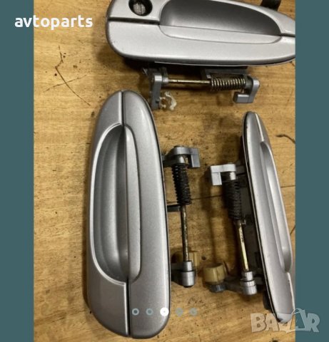 Mazda 626 2000година хечбег външни дръжки предна лявя и задни врати, снимка 2 - Части - 40392313