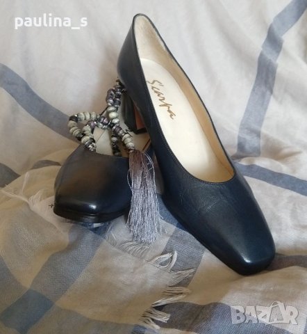 Естествена кожа маркови обувки "Scarpa" optimal / анатомична подметка , снимка 2 - Дамски елегантни обувки - 41564578