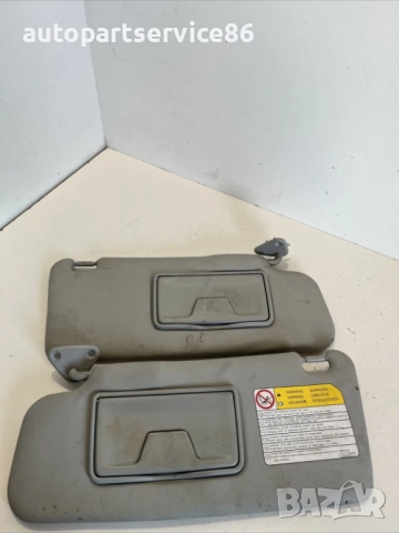 Ляв и десен сенник за Peugeot 4007 2.2 HDI (2009) 7430A317, снимка 3 - Части - 53678009