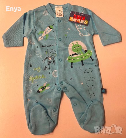 Бебешки гащеризони с дълъг ръкав в различни цветове - НОВИ !, снимка 6 - Бебешки гащеризони - 39962833