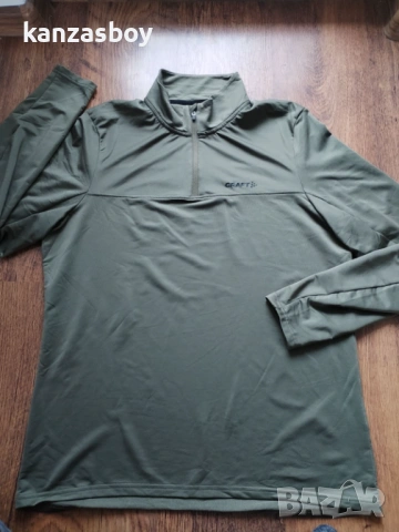 Craft Gain Midlayer - страхотна мъжка блуза ХЛ КАТО НОВА, снимка 6 - Блузи - 53089104