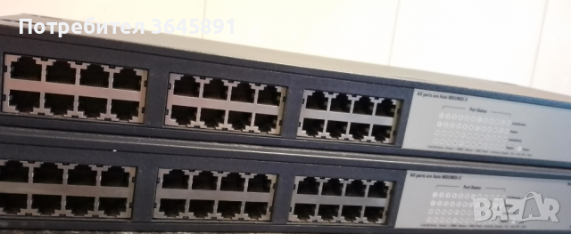 3COM BASELINE SWITCH 2024, 24X 10/100 BASE T (UNMANAGED) - 3C16471B, снимка 3 - Суичове - 44915616