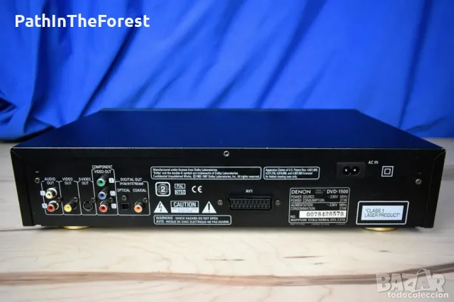 Denon dvd-1500 CD/DVD player , снимка 6 - Ресийвъри, усилватели, смесителни пултове - 56102693