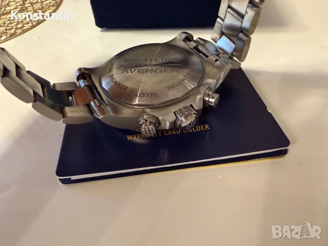 Breitling Super Avenger 48mm. Chronograph. Оригинален, като нов., снимка 7 - Мъжки - 53056836