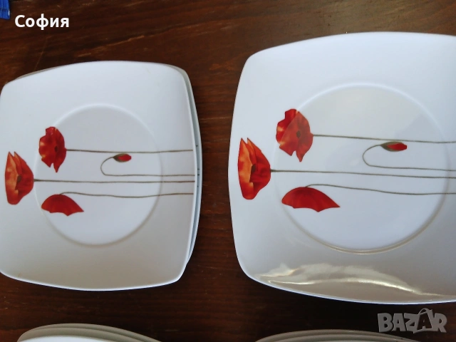 сервиз за хранене, снимка 2 - Чинии - 53742236