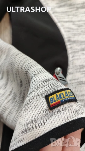 Blaklader Fleece Мъжко горнище size между M/L Отлично състояние , снимка 4 - Суичъри - 53375815
