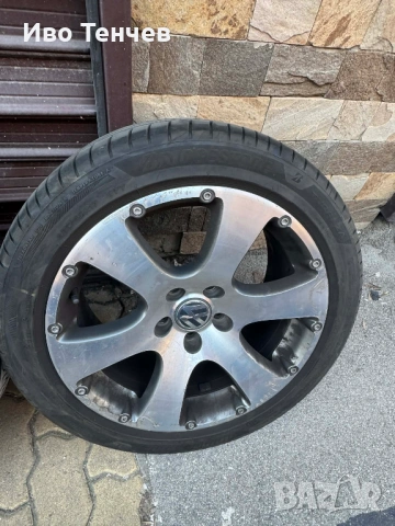 Здравейте, продавам 4 джанти с гуми 6.5JX17H2 ET 42, готови за поставяне веднага!, снимка 5 - Гуми и джанти - 53807967