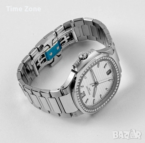 Patek Philippe Nautilus 35mm Steel Diamond White Dial Дамски, снимка 6 - Дамски - 53026110