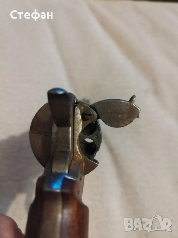 Стар оригинален револвер., снимка 6 - Антикварни и старинни предмети - 52981770