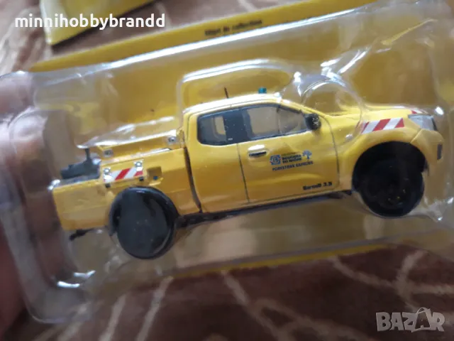 Toyota Fj Land Cruiser Nissan Navara Land Rover Defender Toyota Hilux Hachette 1.43 Scale Top Models, снимка 6 - Колекции - 50299435