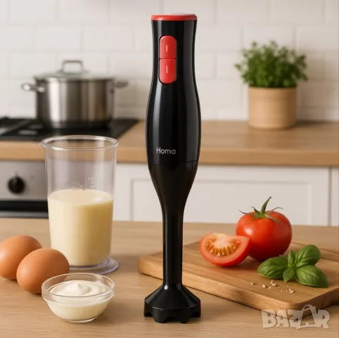 Пасатор HOMA Atlanta 400W, снимка 2 - Чопъри и пасатори - 56250207