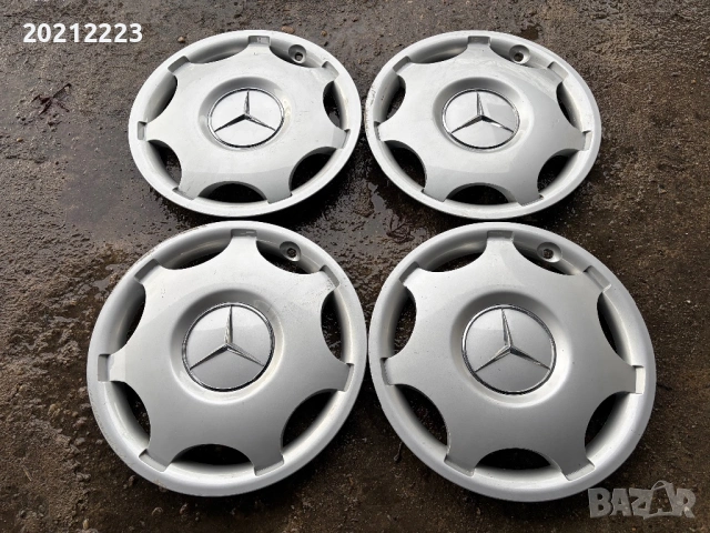 4 броя Оригинални тасове за Mercedes 16, снимка 2 - Аксесоари и консумативи - 53232221