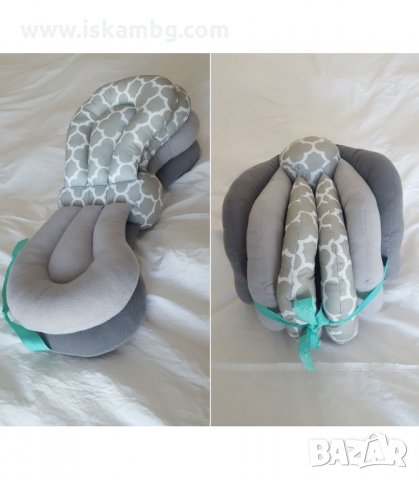МНОГОФУНКЦИОНАЛНА ВЪЗГЛАВНИЦА ЗА КЪРМЕНЕ И СПАНЕ НА БЕБЕТА И МАЛКИ ДЕЦА - код 2668, снимка 5 - Аксесоари за кърмачки - 33927142