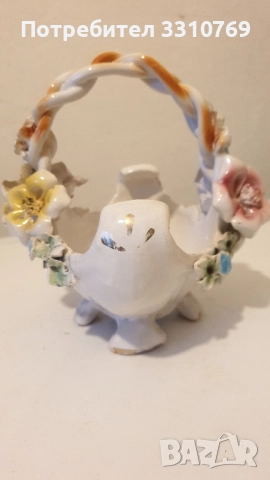 Декоративни порцеланови кошнички/бонбониери и захарници., снимка 4 - Декорация за дома - 52595403