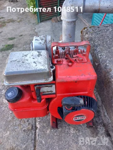 Бензинова водна помпа 2 цола с двигател Briggs Stratton, снимка 5 - Водни помпи - 56115008