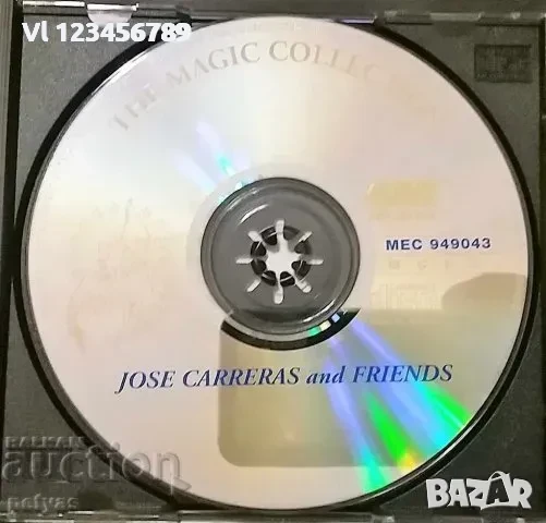 СД - JOSE CARRERAS AND FRIENDS - CD, снимка 3 - CD дискове - 50739617