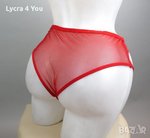Нови с етикет еротични дамски червени бикини L размер, снимка 2 - Бельо - 35676751