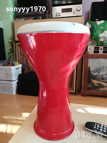 ЧЕРВЕНА ТАРАМБУКА 43СМ ВНОС СИРИЯ 1711221424, снимка 2 - Ударни инструменти - 38704643