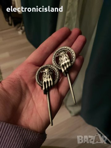 Брошка Игра на тронове ръката на краля Game of thrones Hand of the king, снимка 11 - Колиета, медальони, синджири - 26545253