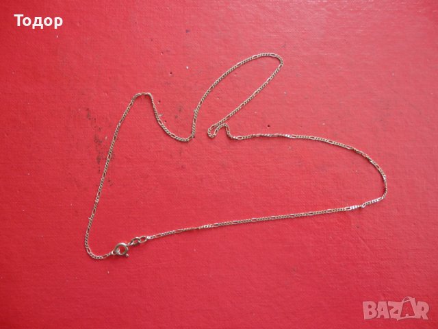 Позлатена сребърна верижка Binder 925 FBM 2, снимка 3 - Колиета, медальони, синджири - 40698165