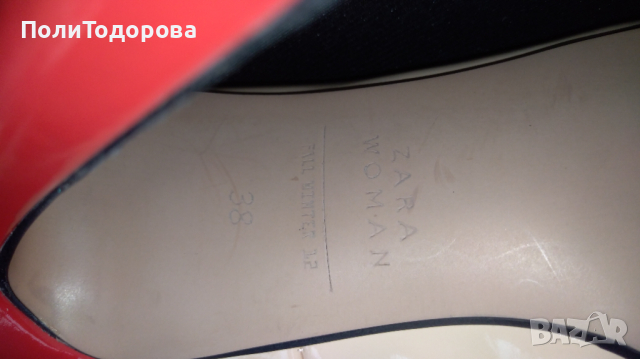 Дамски обувки ZARA , снимка 3 - Дамски елегантни обувки - 36350491