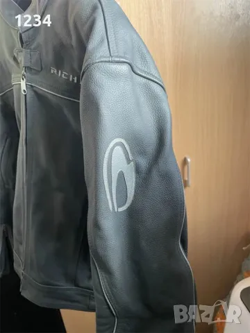 Mото яке RICHA размер M естествена кожа мъжко като ново, снимка 9 - Якета - 49767774