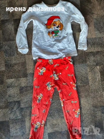 Детски Пижами за Момиче 110/116, снимка 6 - Детски пижами - 51903832