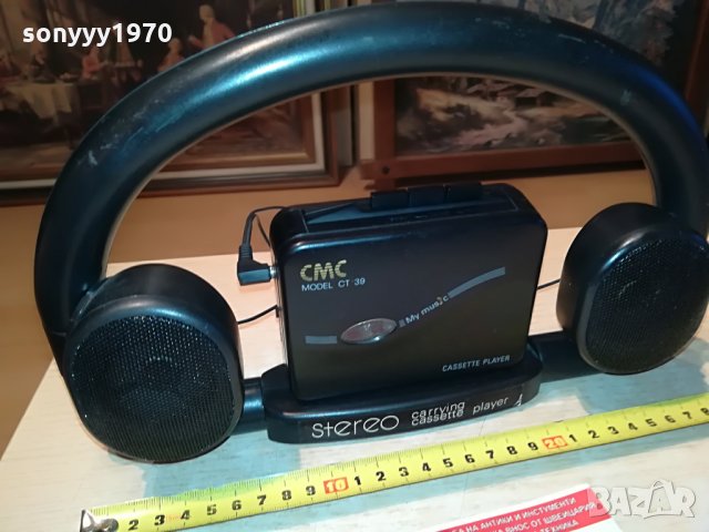 cmc ct-39 walkman+speaker system  0303221541, снимка 17 - Радиокасетофони, транзистори - 35980890