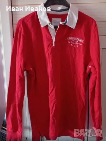 Оригинална фланелка с яка Peak Performance