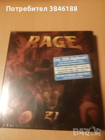 RAGE - 21  Limited Edition Digibook  2-CD, снимка 1 - CD дискове - 42354579