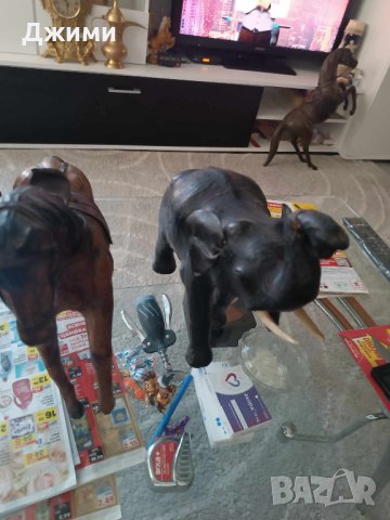 стари кожени статуетки, снимка 3 - Антикварни и старинни предмети - 42157585