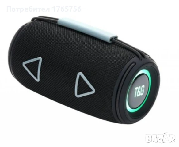 Портативна тонколона, T&G 657, RGB светлини, снимка 3 - Bluetooth тонколони - 47902800