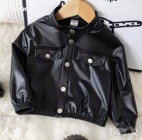 Детско яке от еко кожа 