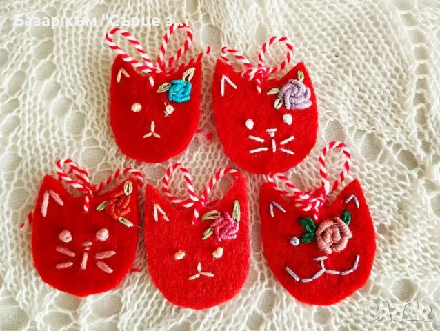 Бродирани мартеници 2025, снимка 5 - Други - 48914118