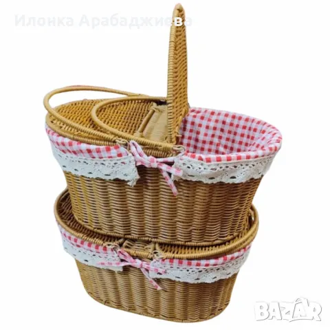 Класическа кошница за пикник