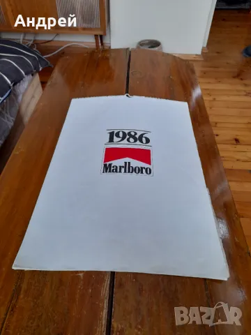 Стар Еротичен календар Marlboro 1986