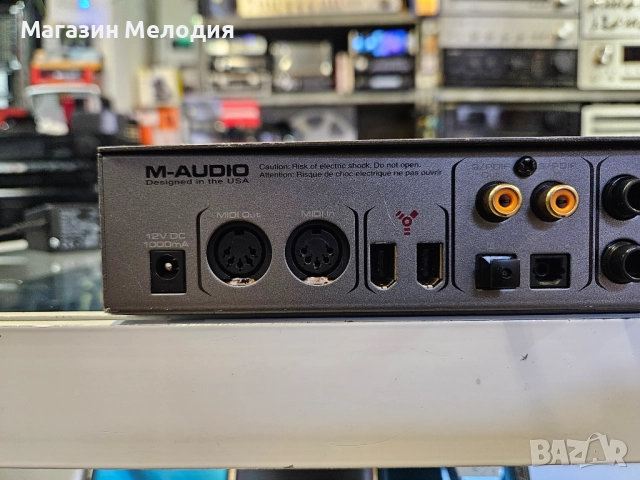 M-Audio FireWire 410 4-входов / 10-изходов FireWire мобилен интерфейс за запис, снимка 11 - Други - 52640210