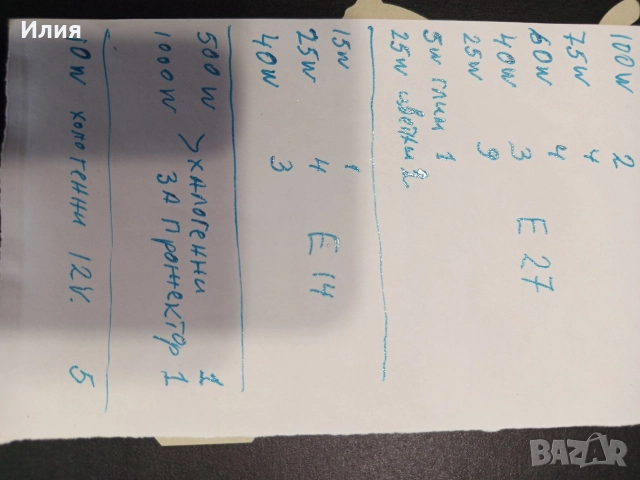 продавам лот40лампи, снимка 2 - Крушки - 52917442