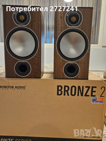 Monitor audio bronze 2 bookshelf speakers тонколони, снимка 2 - Тонколони - 50022054