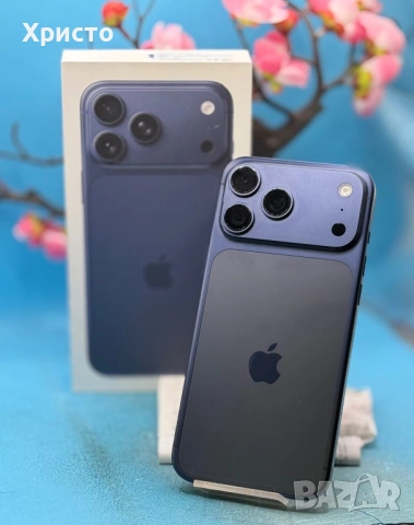 ГАРАНЦИОНЕН!!! Apple iPhone 17 Pro Max, 512GB, 5G, Deep Blue , снимка 5 - Apple iPhone - 53093053