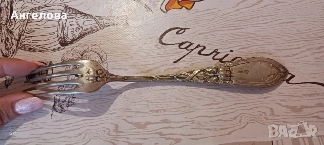 Стара голяма вилица , снимка 2 - Антикварни и старинни предмети - 50647705