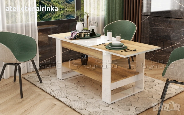 Разтегателна холна маса Денвър 1, снимка 2 - Маси - 53703620