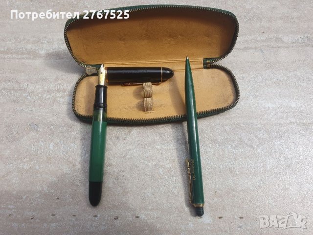 Рядък комплект Pelikan Пеликан писалка и молив, снимка 3 - Колекции - 41795101