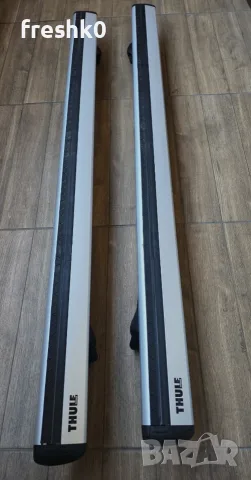 Thule WingBar Evo 118cm + Thule 757, снимка 2 - Аксесоари и консумативи - 56110485