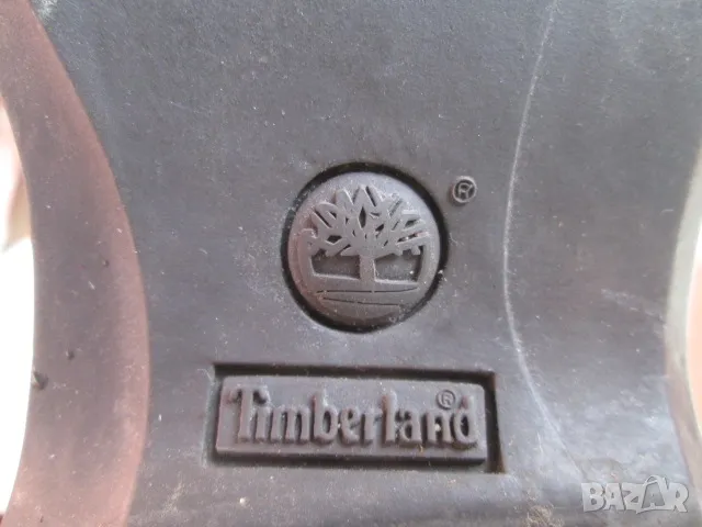 TIMBERLAND дамски боти от естествена кожа велур размер 7W (EU-38)., снимка 7 - Дамски боти - 50410896