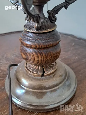 Немска настолна лампа   18/3, снимка 8 - Настолни лампи - 49005657