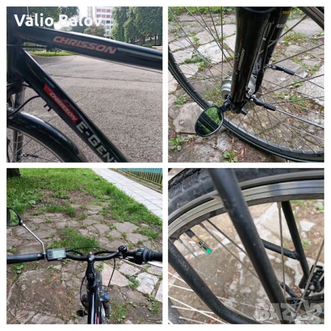 Електрически велосипед CHRISSON city 28 цола със Заводска гаранция, снимка 8 - Велосипеди - 51353030
