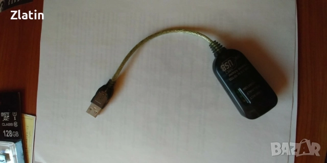 USB към Ethernet мрежов адаптер 10/100 Mbps, снимка 3 - Мрежови адаптери - 52336197